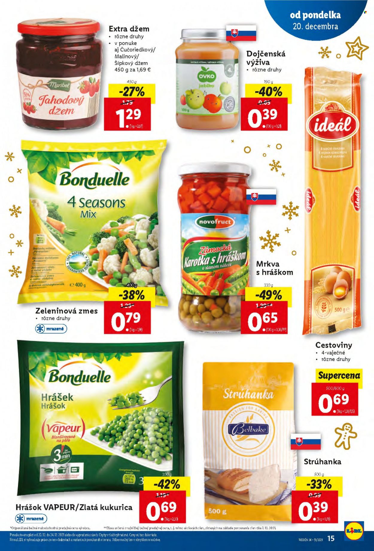 Leták Lidl - 20.12.2021 - 24.12.2021. Strana 15
