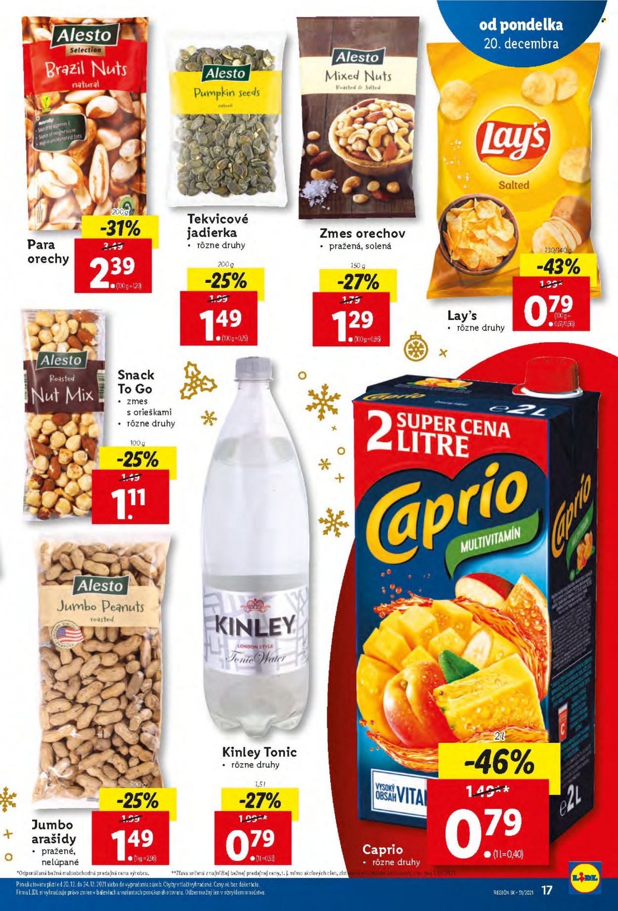 Leták Lidl - 20.12.2021 - 24.12.2021. Strana 17