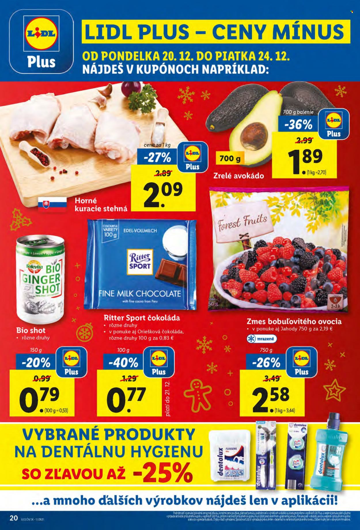 Leták Lidl - 20.12.2021 - 24.12.2021. Strana 20