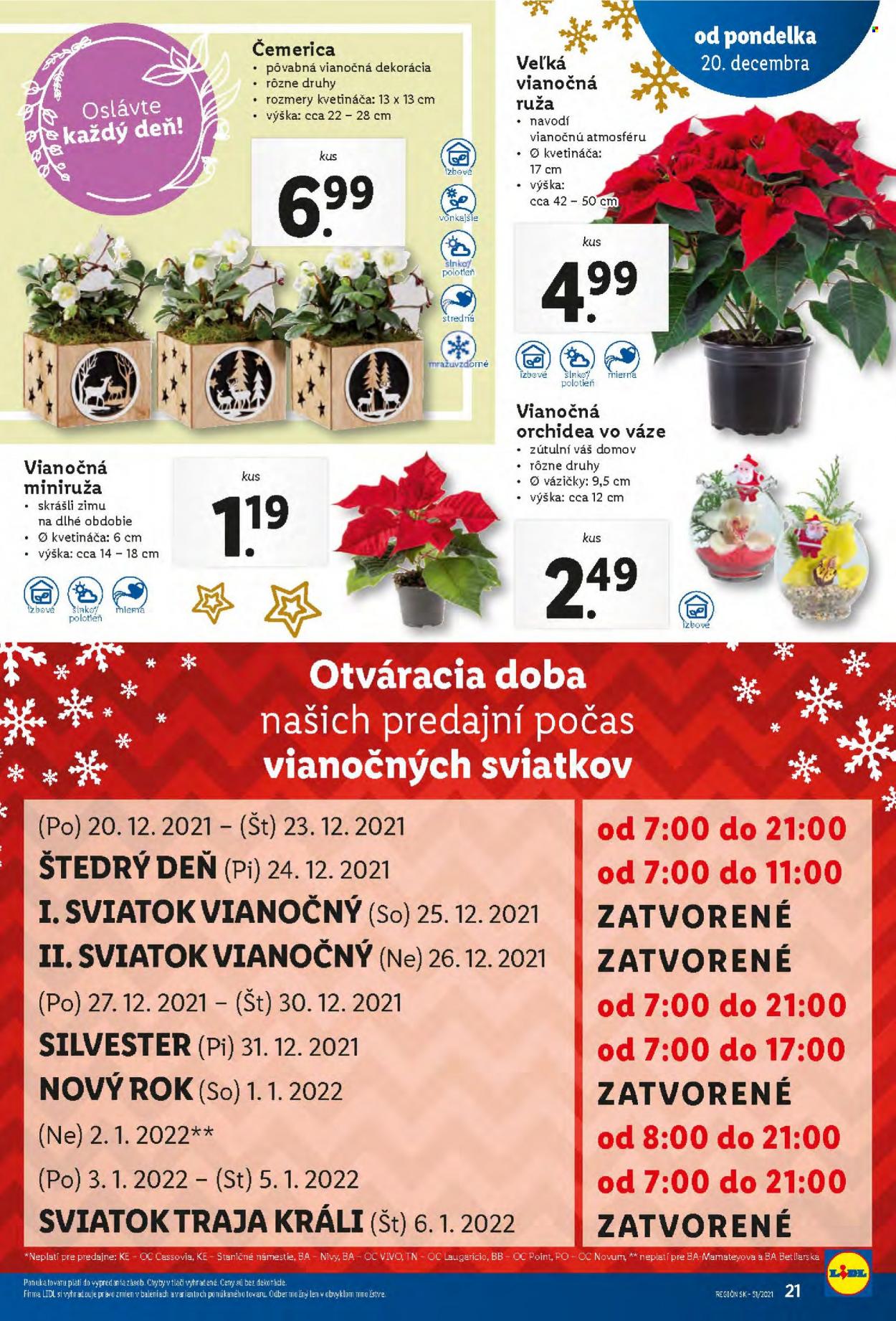 Leták Lidl - 20.12.2021 - 24.12.2021. Strana 21