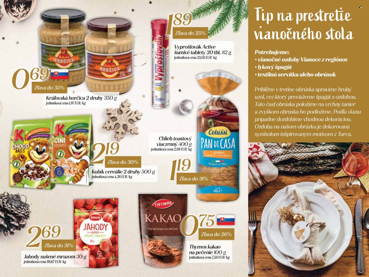 Leták COOP Jednota - 16.12.2021 - 24.12.2021. Strana 7