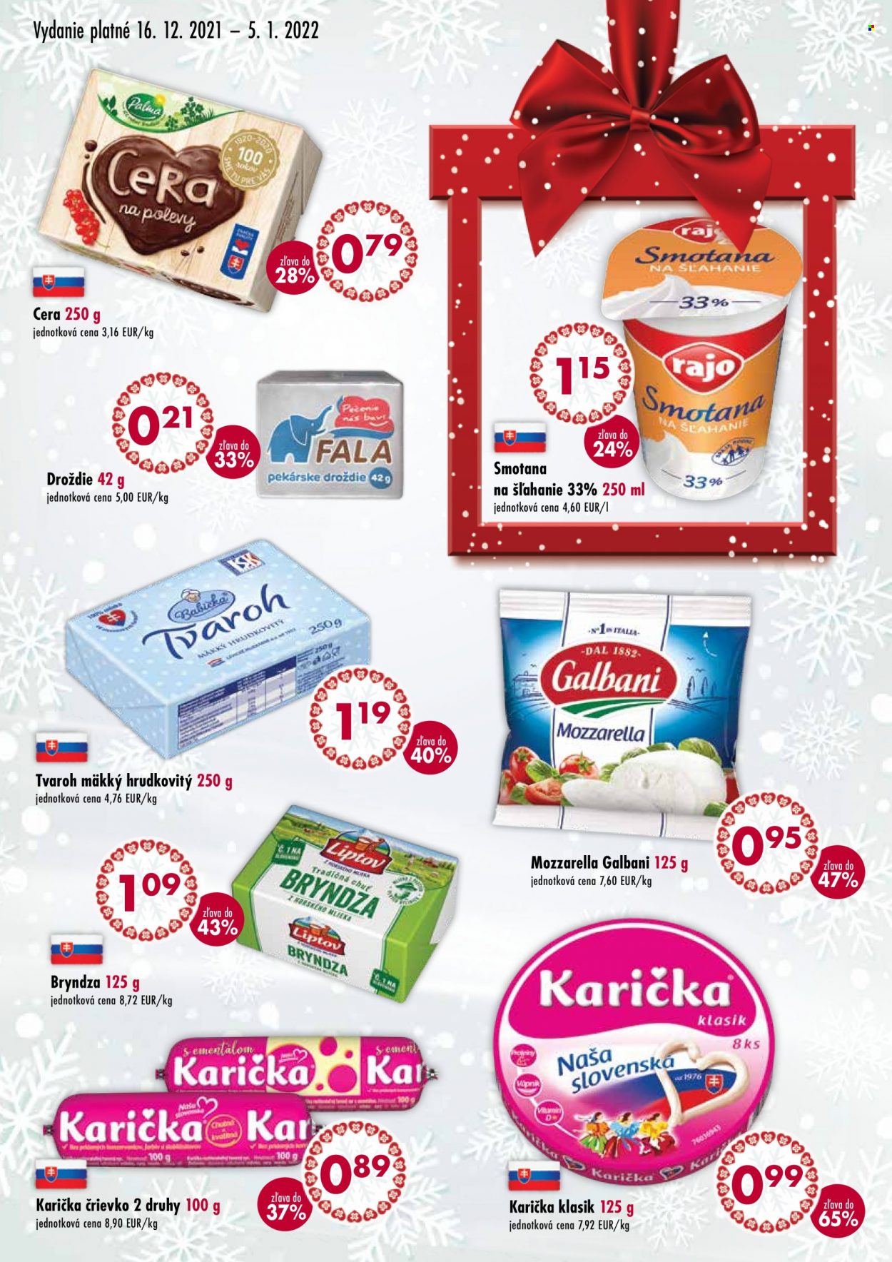 Leták COOP Jednota - 16.12.2021 - 5.1.2022. Strana 4