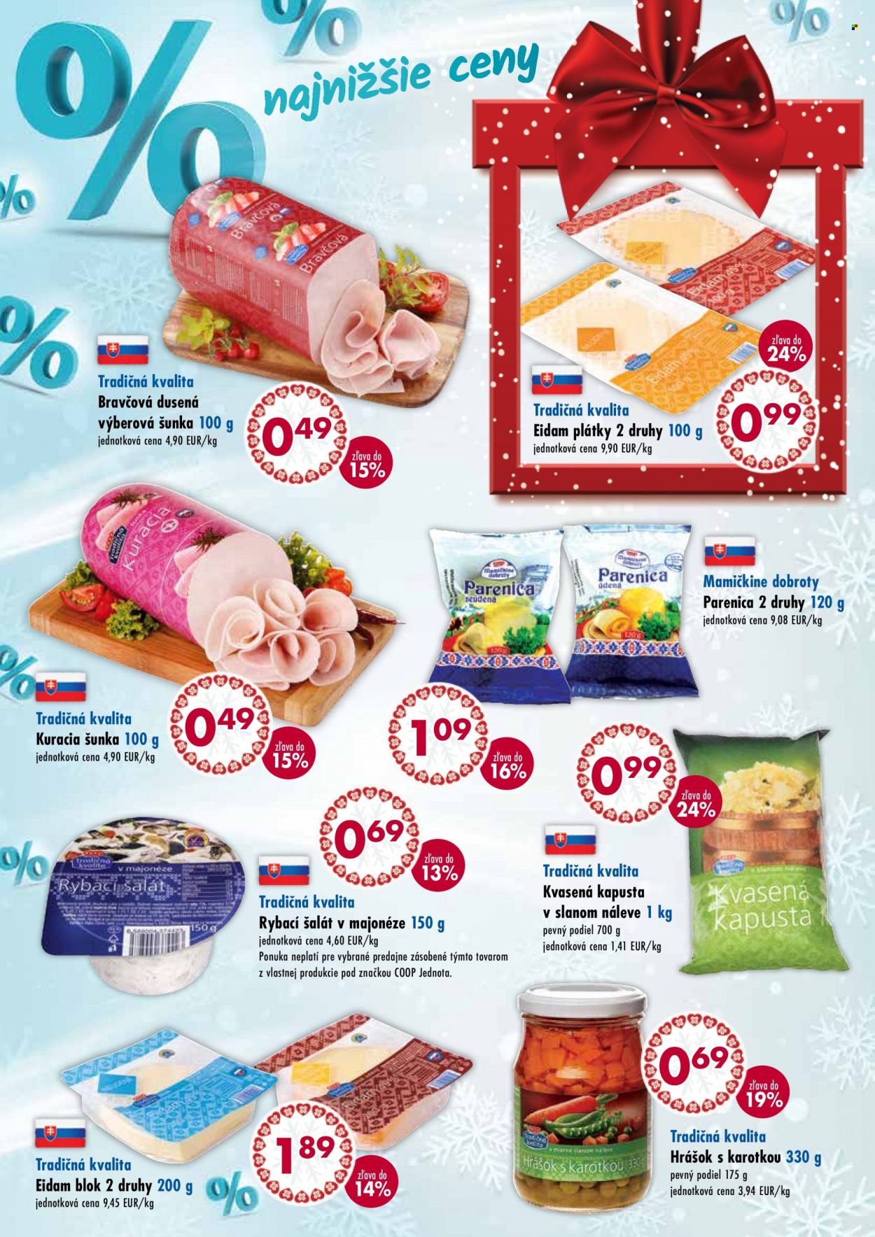 Leták COOP Jednota - 16.12.2021 - 5.1.2022. Strana 22