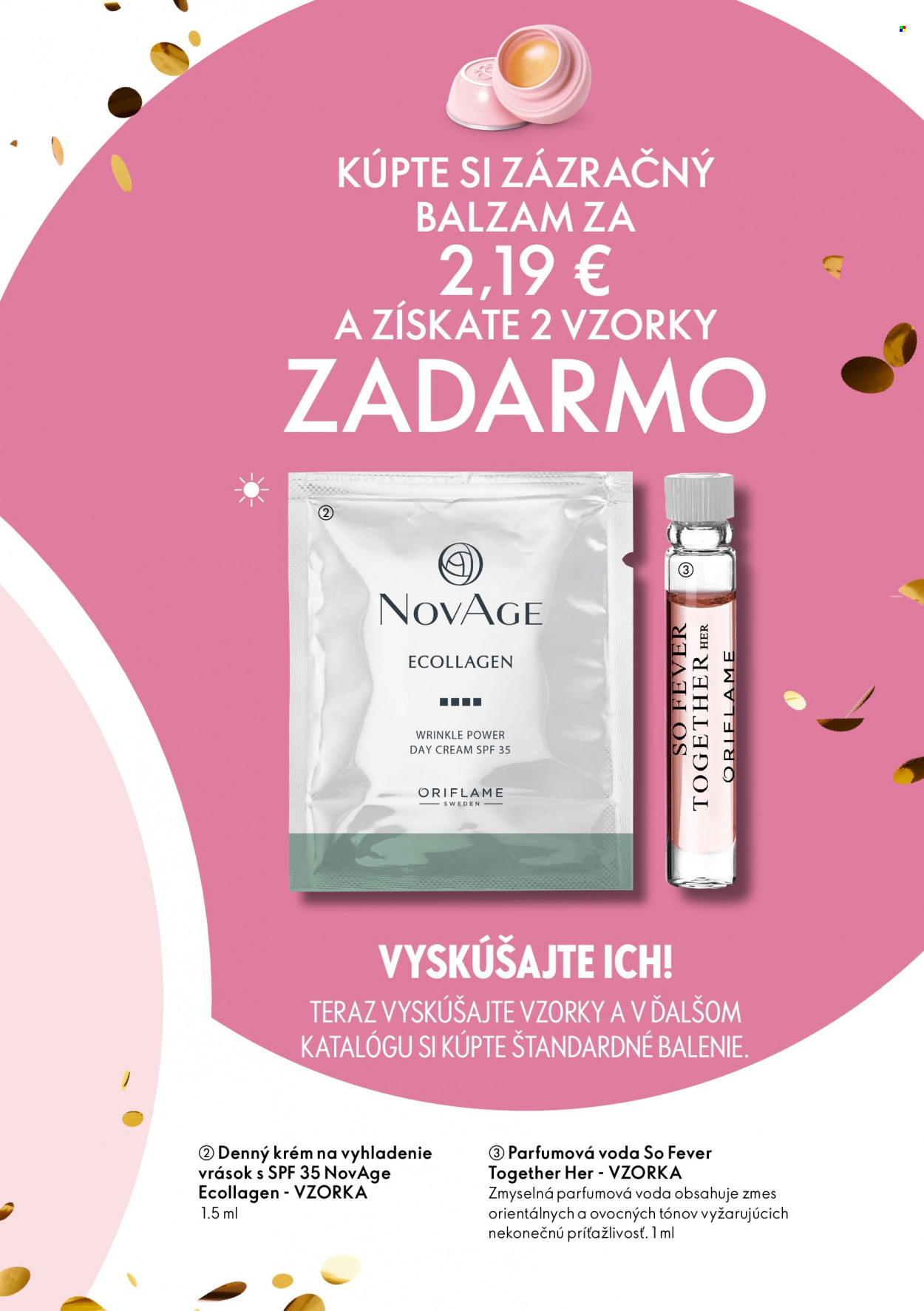 Leták Oriflame - 18.12.2021 - 17.1.2022. Strana 7