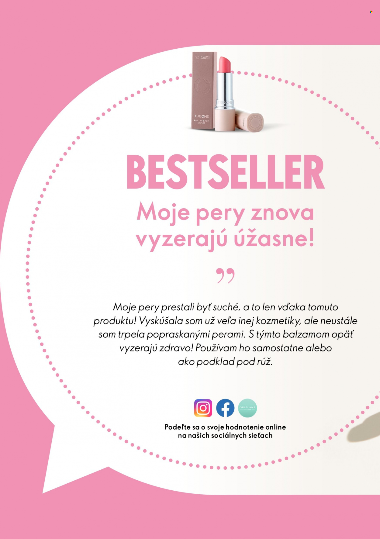 Leták Oriflame - 18.12.2021 - 17.1.2022. Strana 84