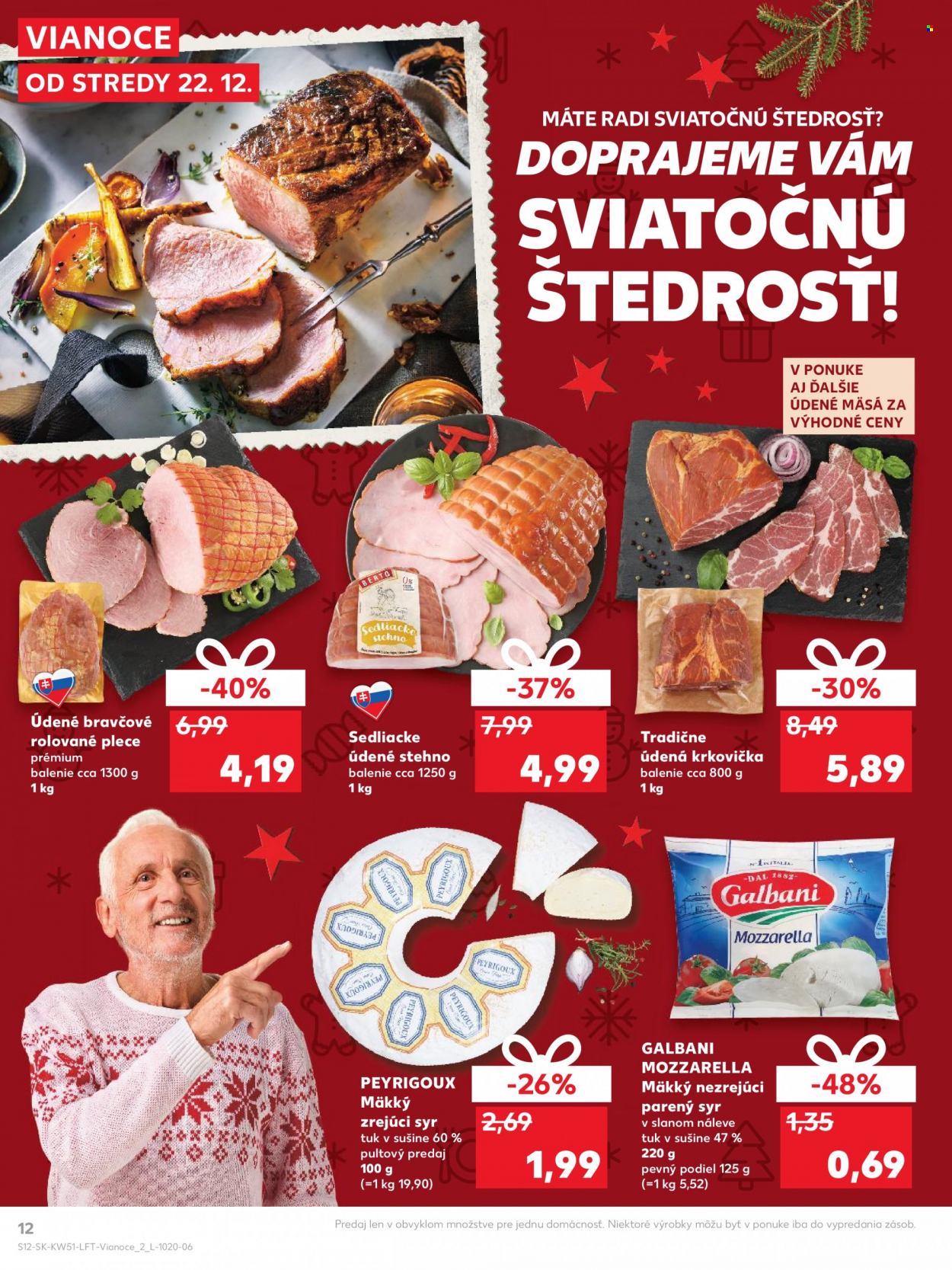 Leták Kaufland - 22.12.2021 - 29.12.2021. Strana 12