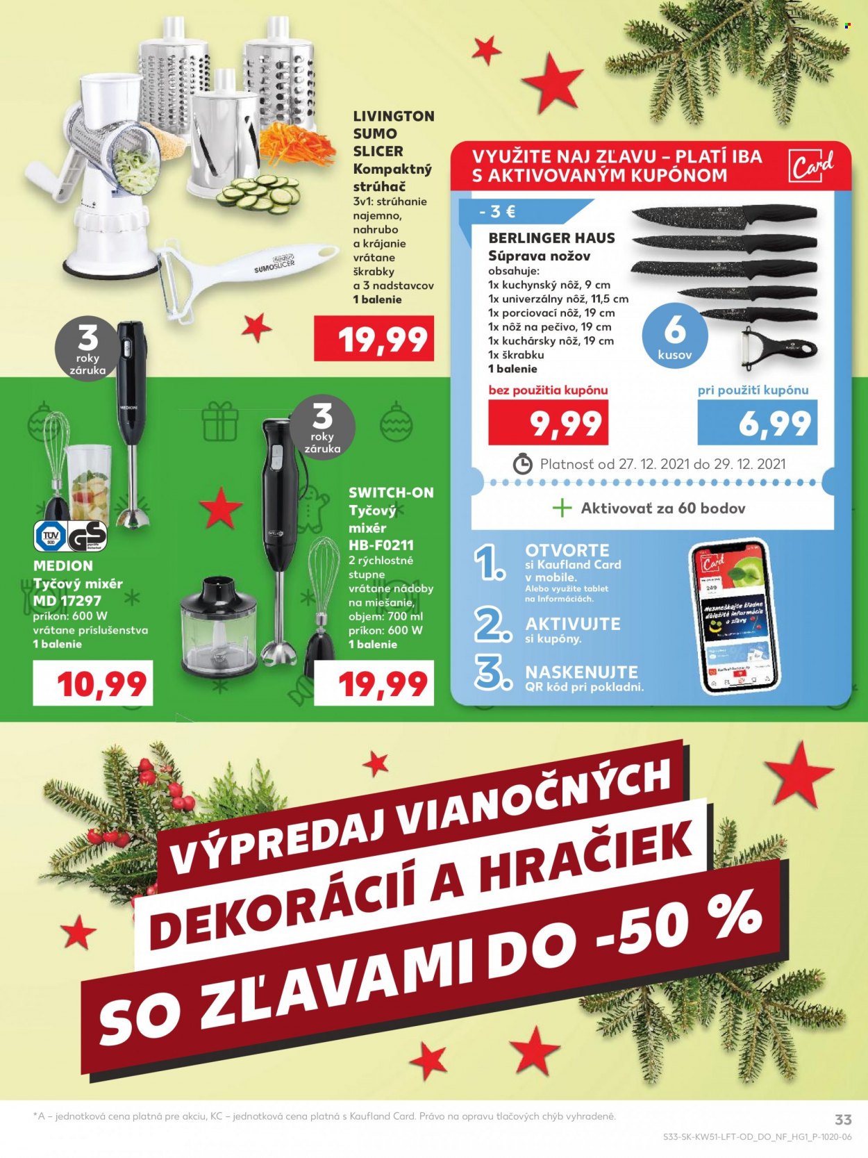 Leták Kaufland - 22.12.2021 - 29.12.2021. Strana 33
