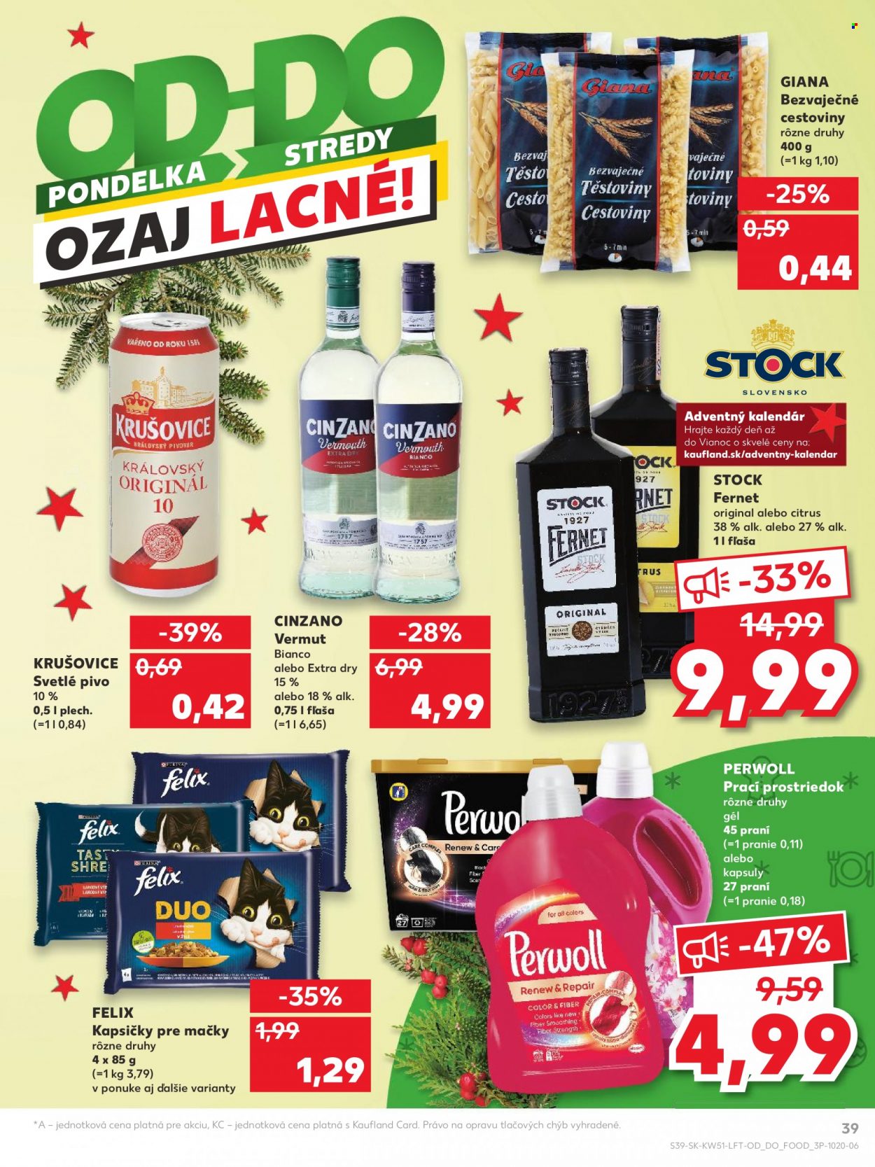 Leták Kaufland - 22.12.2021 - 29.12.2021. Strana 39