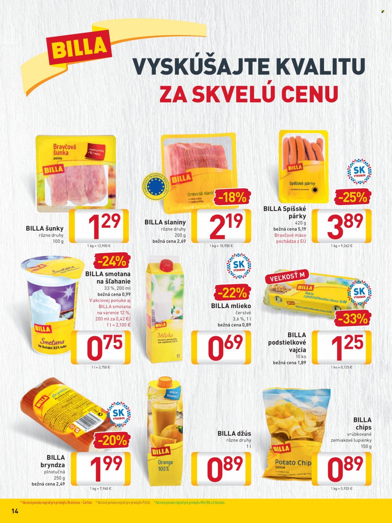 Leták Billa - 21.12.2021 - 28.12.2021. Strana 14