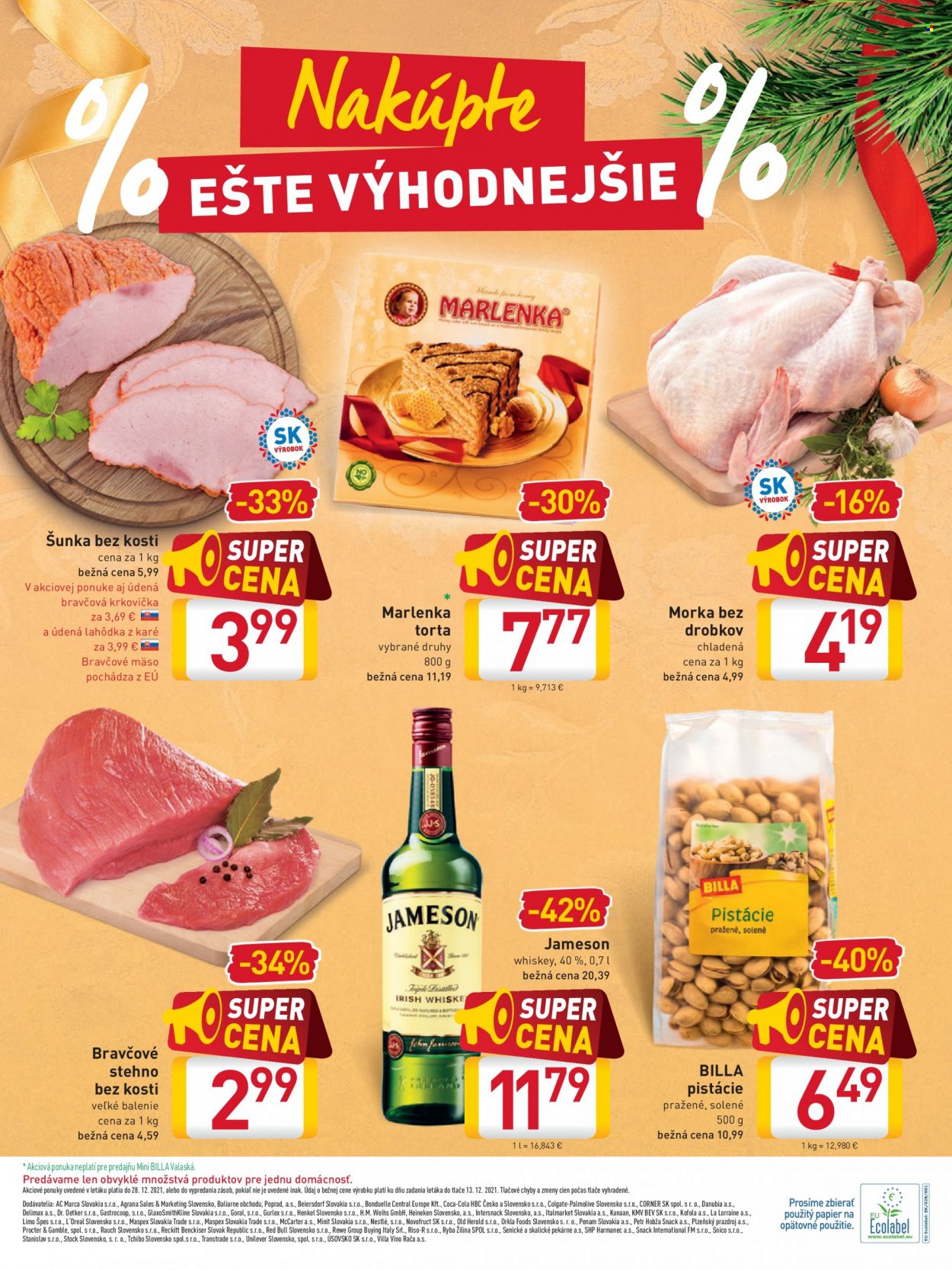 Leták Billa - 21.12.2021 - 28.12.2021. Strana 24