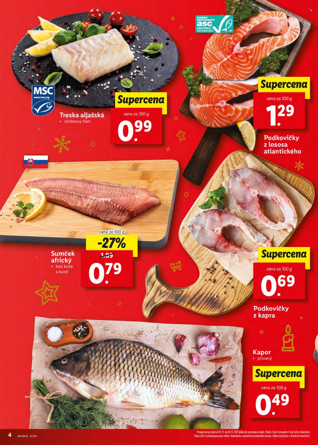Leták Lidl - 22.12.2021 - 24.12.2021. Strana 4