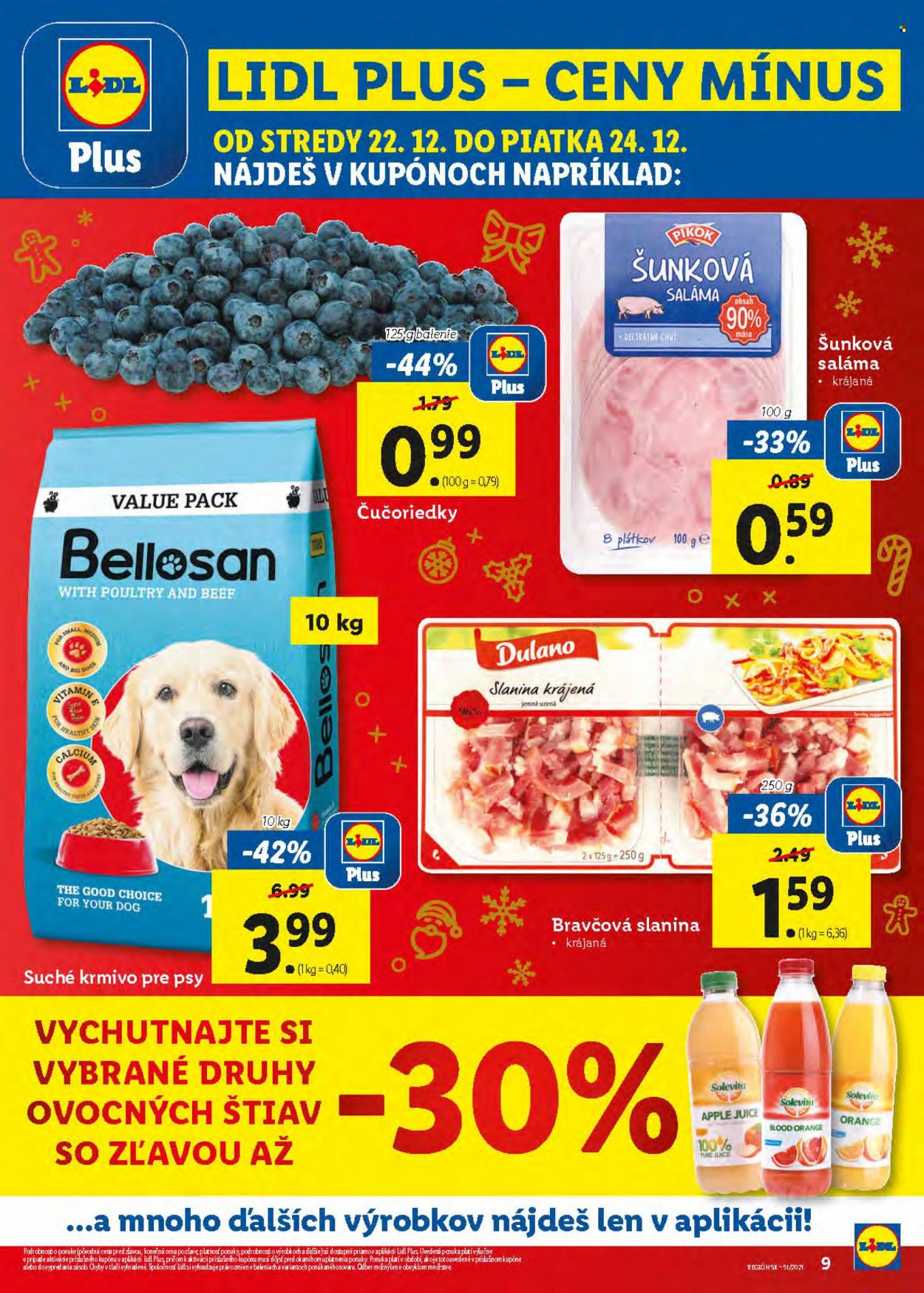 Leták Lidl - 22.12.2021 - 24.12.2021. Strana 9