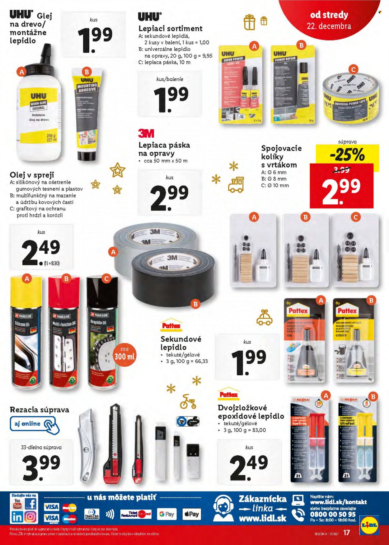Leták Lidl - 22.12.2021 - 24.12.2021. Strana 17