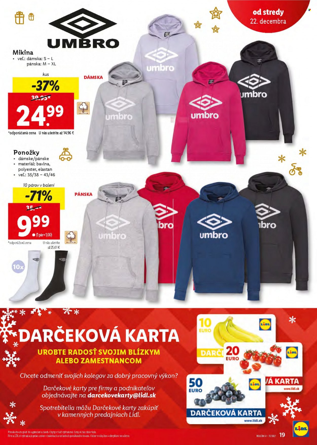 Leták Lidl - 22.12.2021 - 24.12.2021. Strana 19