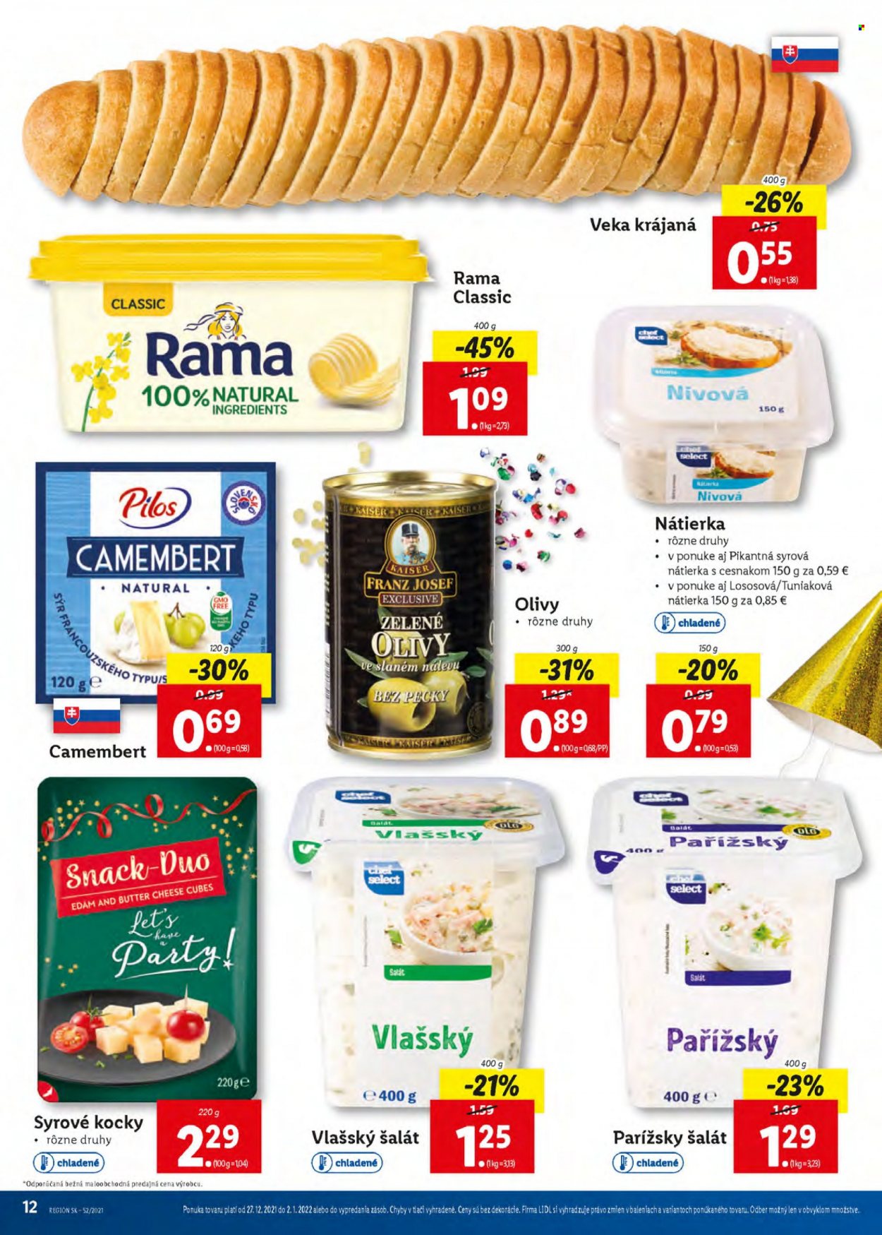 Leták Lidl - 27.12.2021 - 2.1.2022. Strana 12