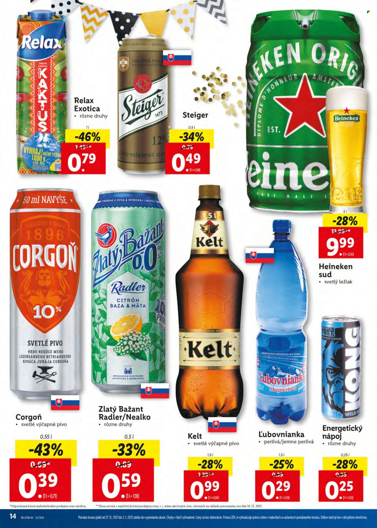 Leták Lidl - 27.12.2021 - 2.1.2022. Strana 14
