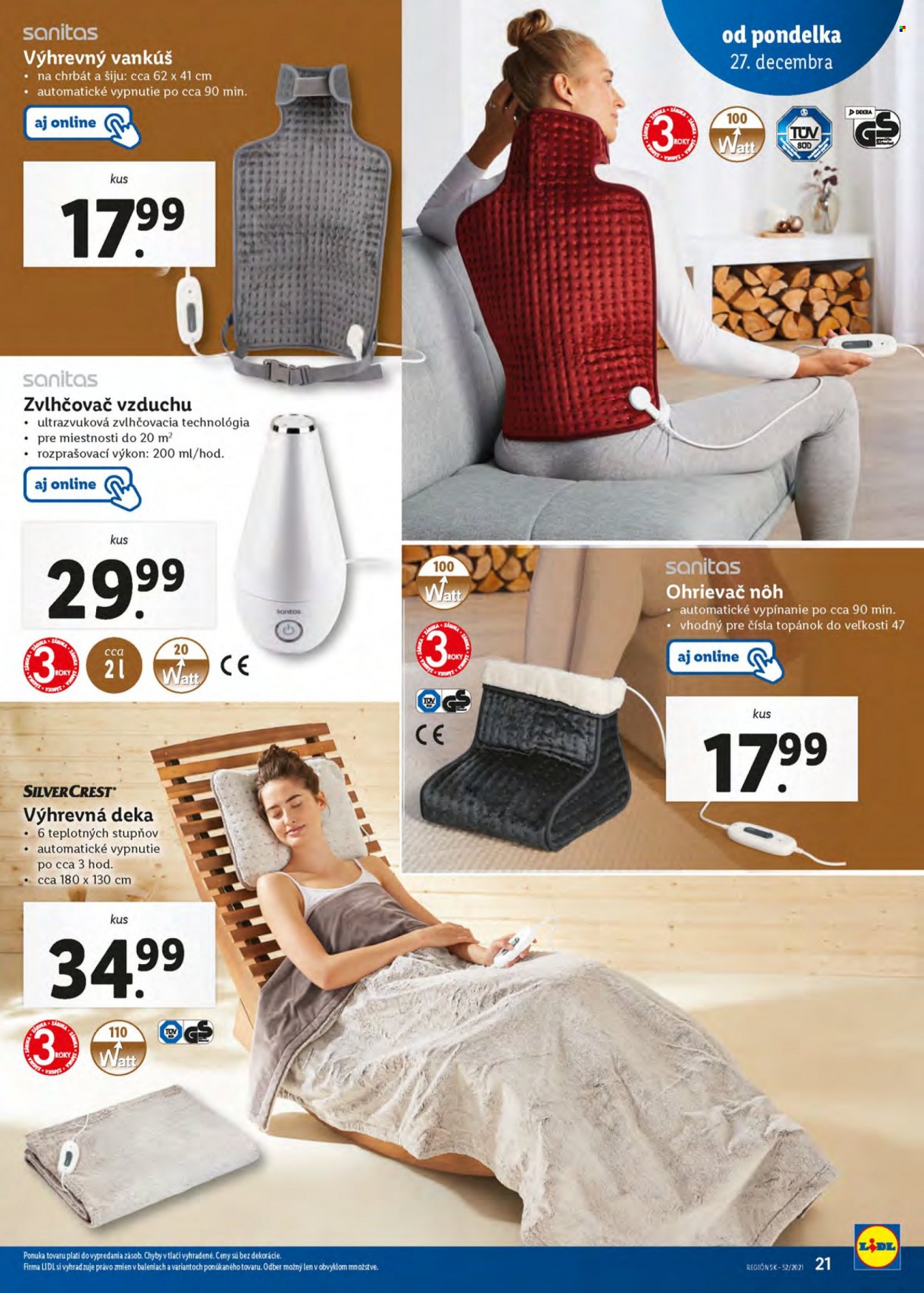 Leták Lidl - 27.12.2021 - 2.1.2022. Strana 21