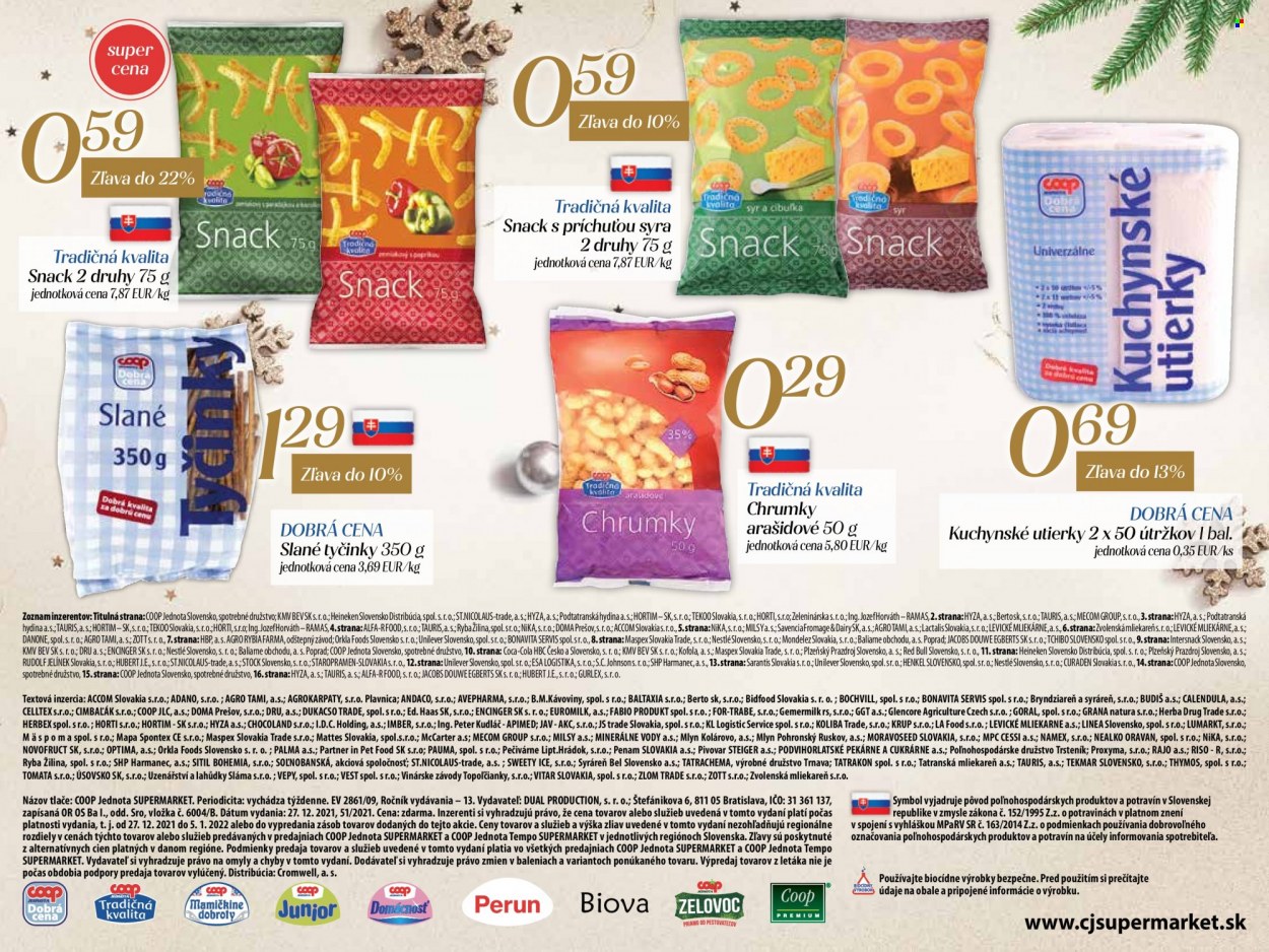 Leták COOP Jednota - 27.12.2021 - 5.1.2022. Strana 15