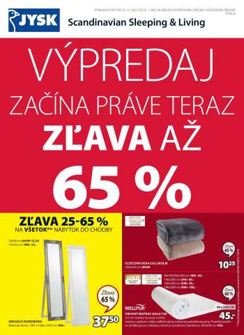 Leták JYSK - 25.12.2021 - 4.1.2022.
