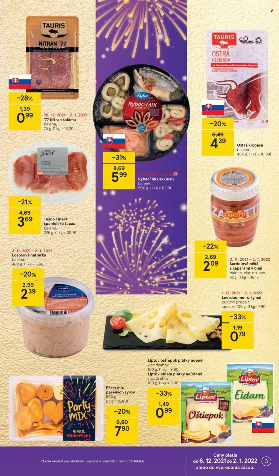 Leták TESCO - 28.12.2021 - 2.1.2022. Strana 3