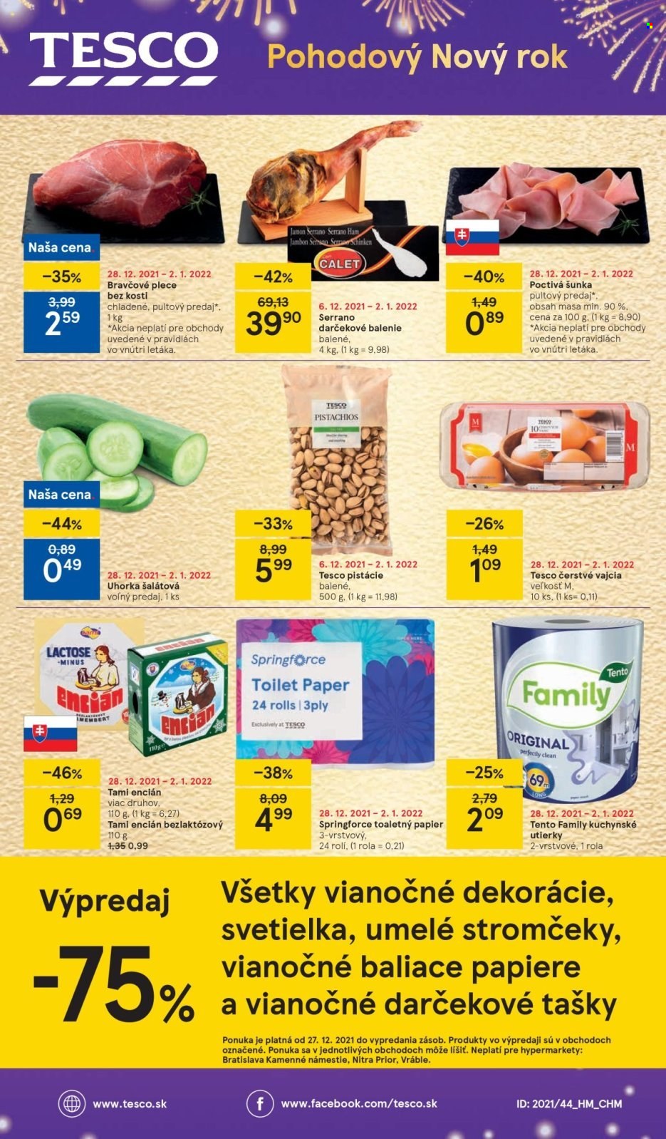 Leták TESCO - 28.12.2021 - 2.1.2022. Strana 16