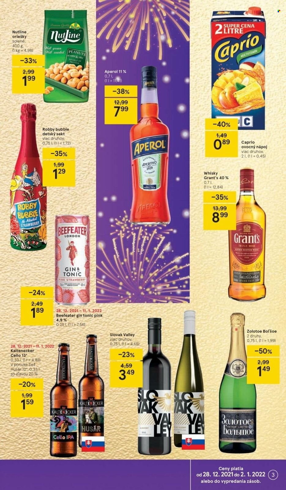 Leták TESCO supermarket - 28.12.2021 - 2.1.2022. Strana 3