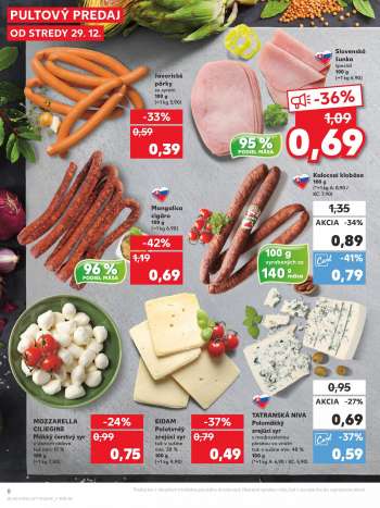thumbnail - EIDAM Polotvrdý zrejúci syr tuk v sušine min. 30 % 100 g (=1 kg 4,90)