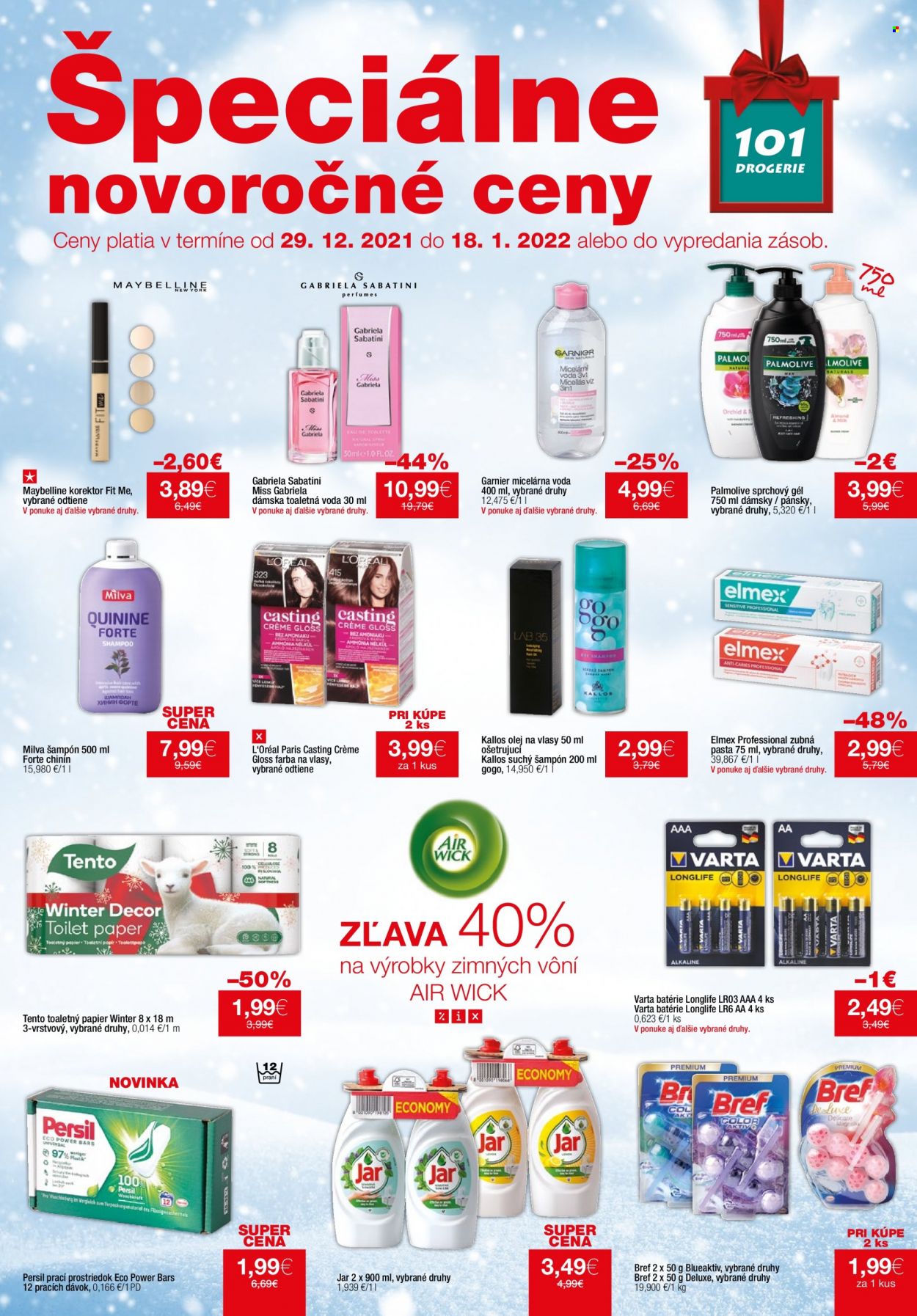 Leták 101 Drogerie - 29.12.2021 - 18.1.2022. Strana 6
