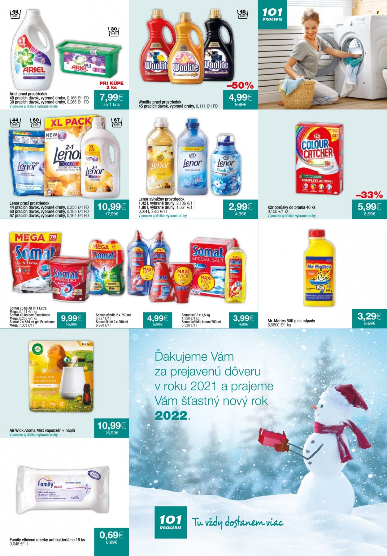 Leták 101 Drogerie - 29.12.2021 - 18.1.2022. Strana 8