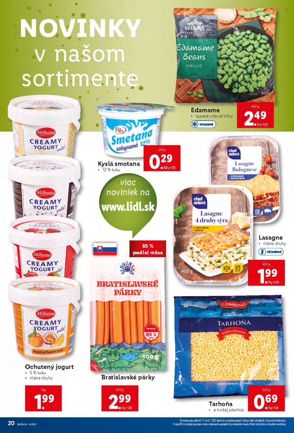 Leták Lidl - 3.1.2022 - 9.1.2022. Strana 20