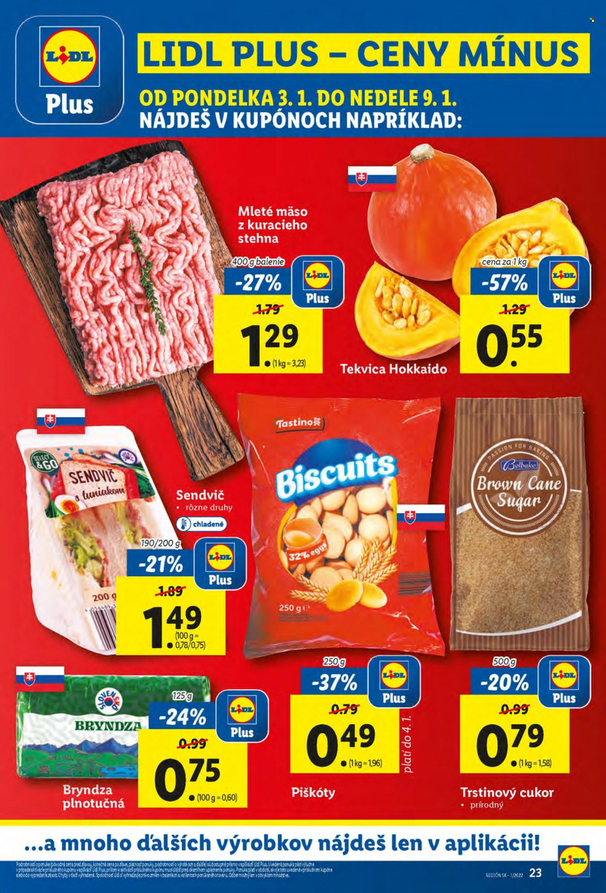 Leták Lidl - 3.1.2022 - 9.1.2022. Strana 23