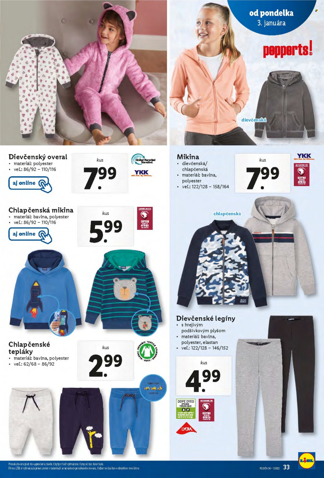 Leták Lidl - 3.1.2022 - 9.1.2022. Strana 33