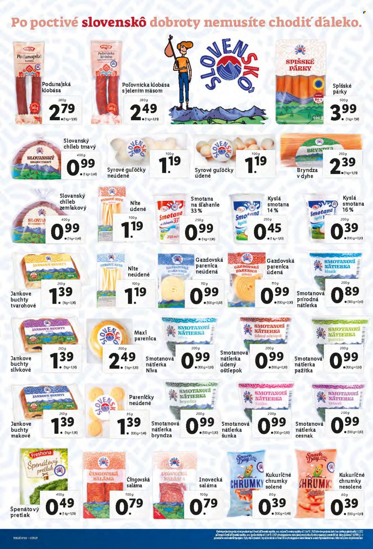 Leták Lidl - 3.1.2022 - 9.1.2022. Strana 40