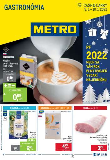 Leták Metro - 5.1.2022 - 18.1.2022.