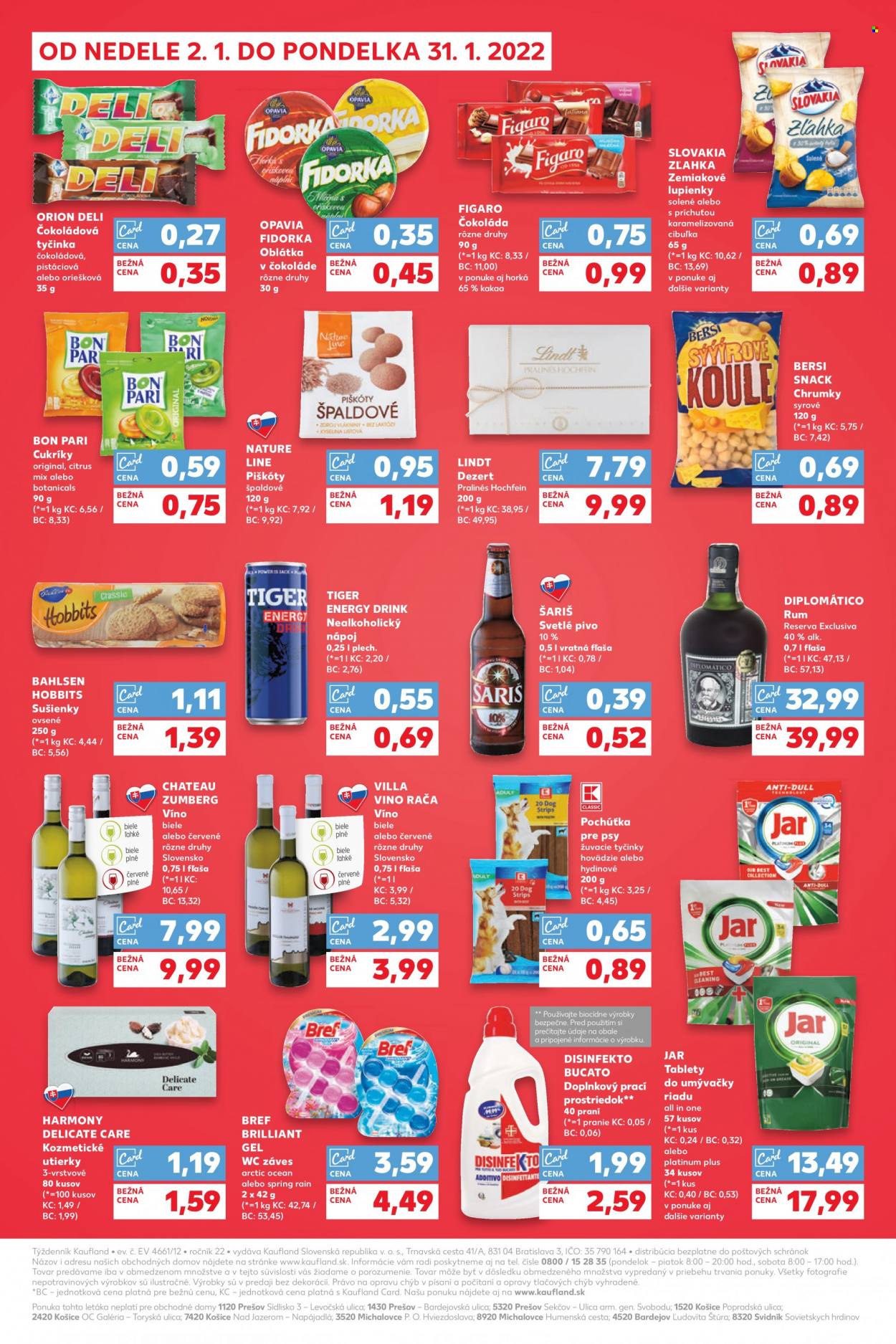Leták Kaufland - 2.1.2022 - 31.1.2022. Strana 4