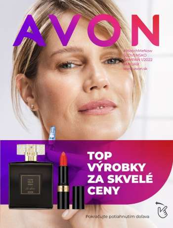Leták Avon - 1.1.2022 - 31.1.2022.