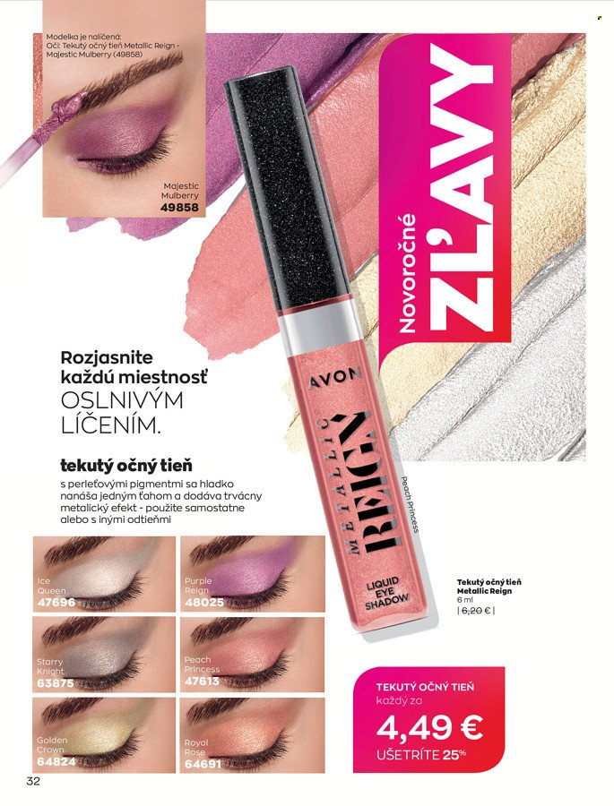 Leták Avon - 1.1.2022 - 31.1.2022. Strana 40