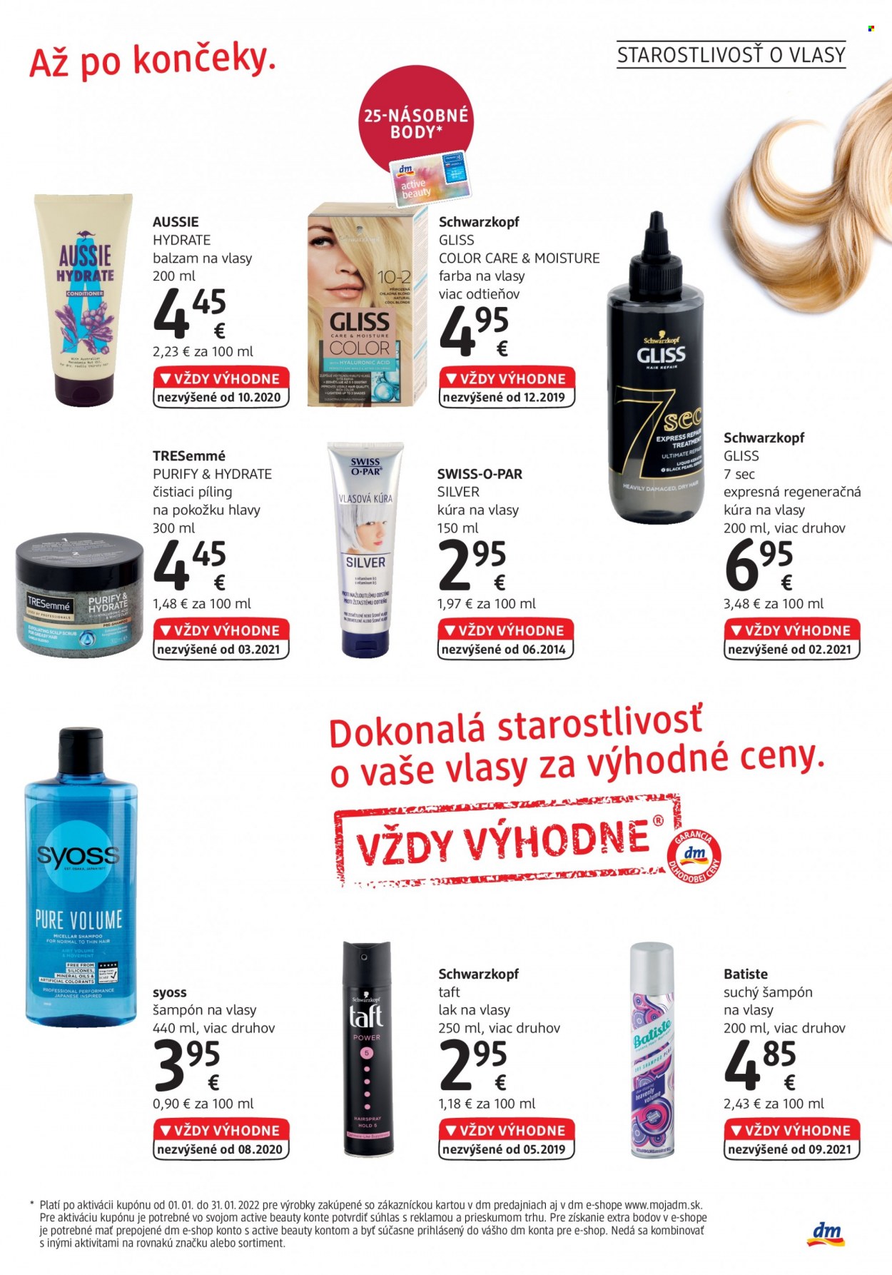 Leták dm drogerie - 1.1.2022 - 31.1.2022. Strana 19