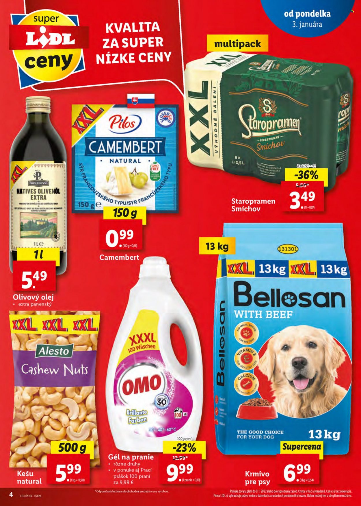 Leták Lidl - 5.1.2022 - 9.1.2022. Strana 4