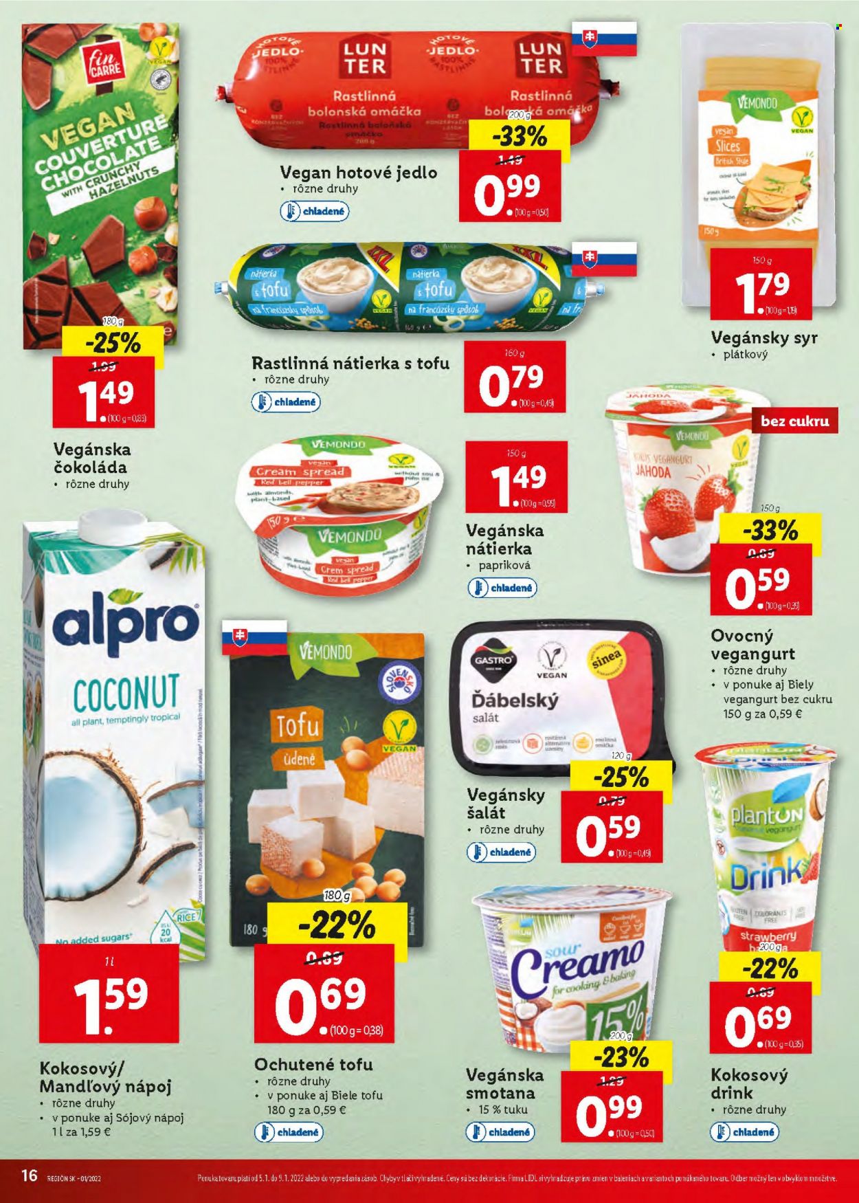 Leták Lidl - 5.1.2022 - 9.1.2022. Strana 16