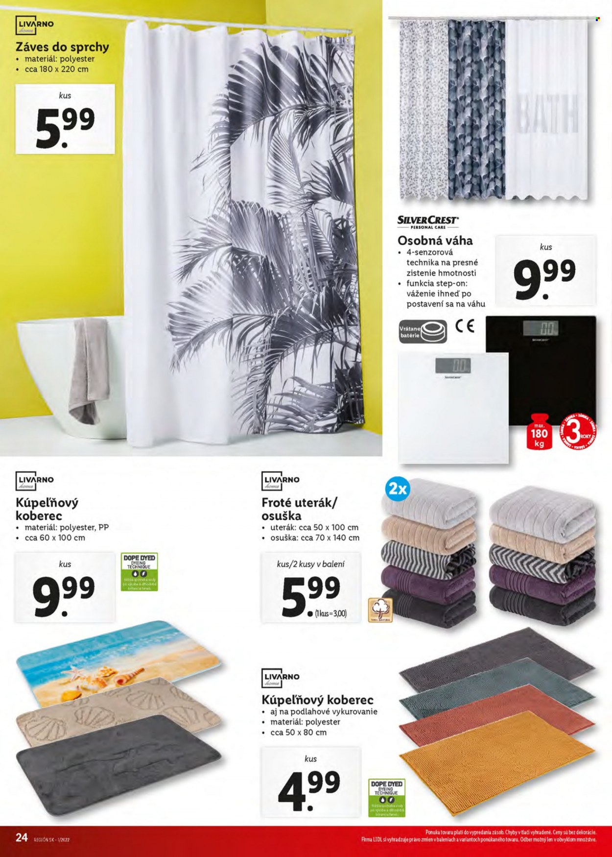 Leták Lidl - 5.1.2022 - 9.1.2022. Strana 24