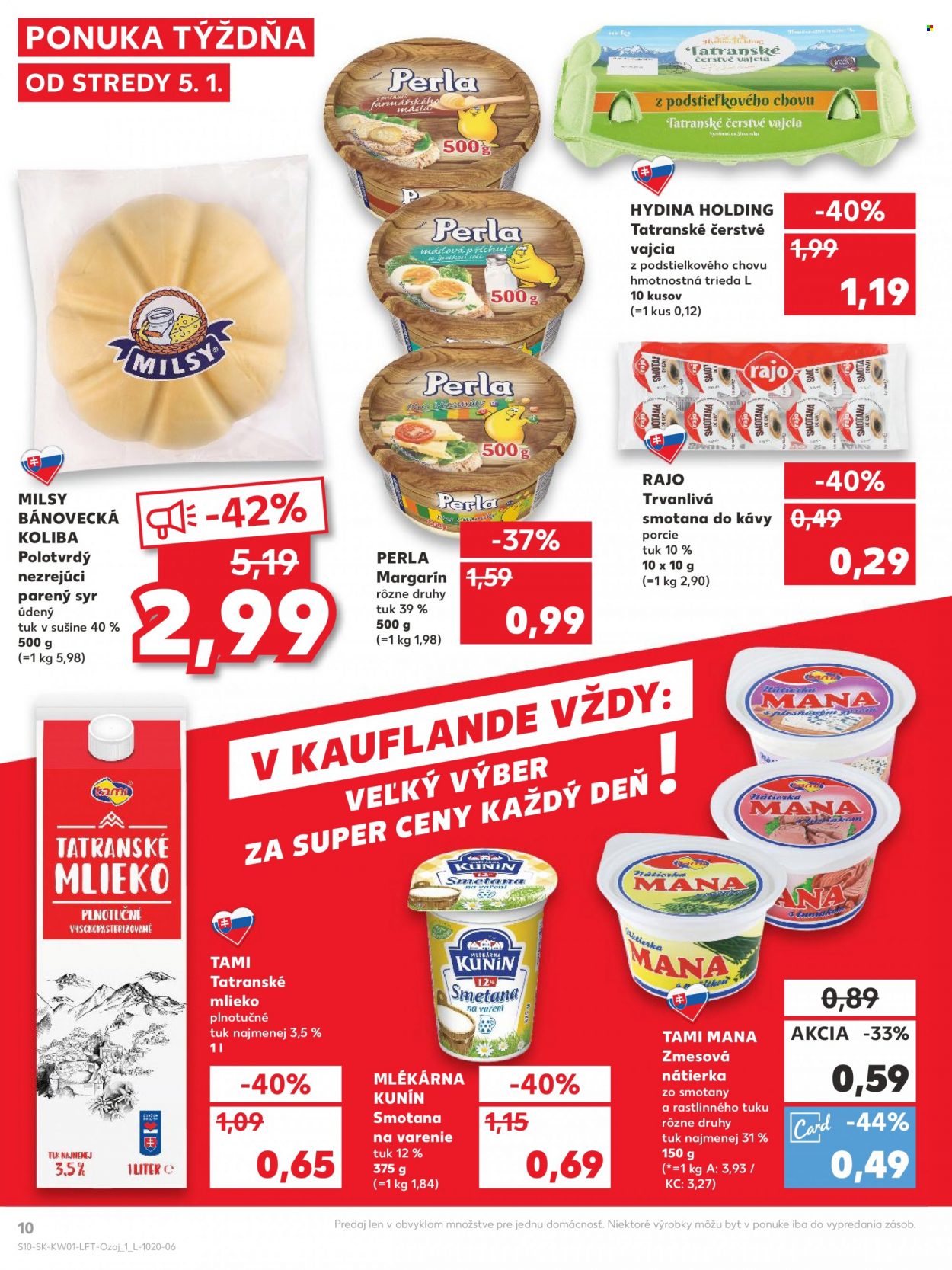 Leták Kaufland - 5.1.2022 - 12.1.2022. Strana 10