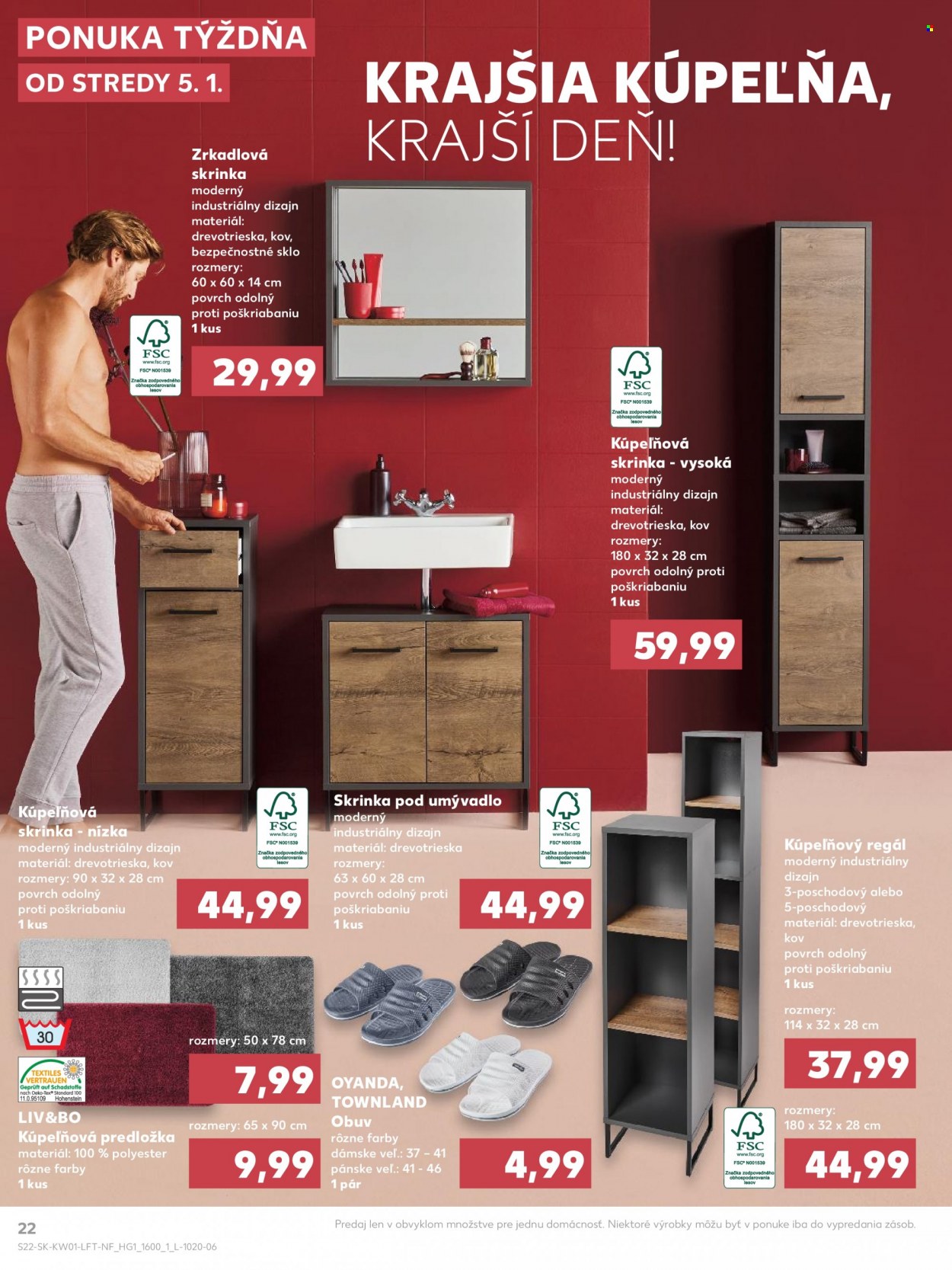 Leták Kaufland - 5.1.2022 - 12.1.2022. Strana 22