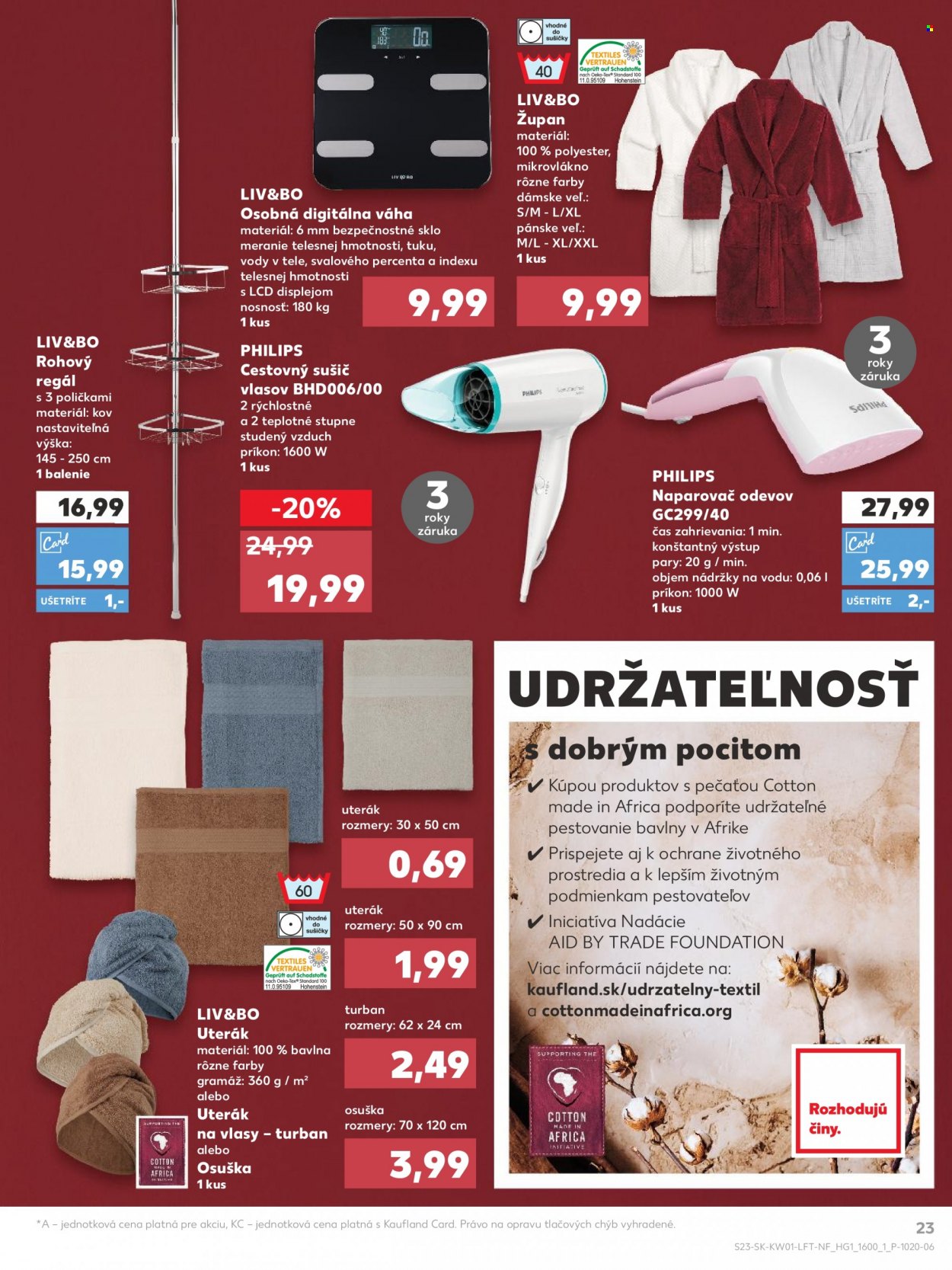 Leták Kaufland - 5.1.2022 - 12.1.2022. Strana 23