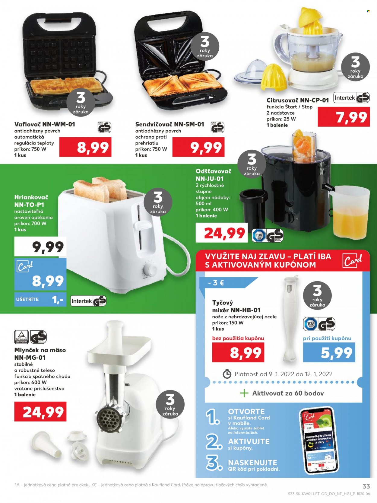Leták Kaufland - 5.1.2022 - 12.1.2022. Strana 33