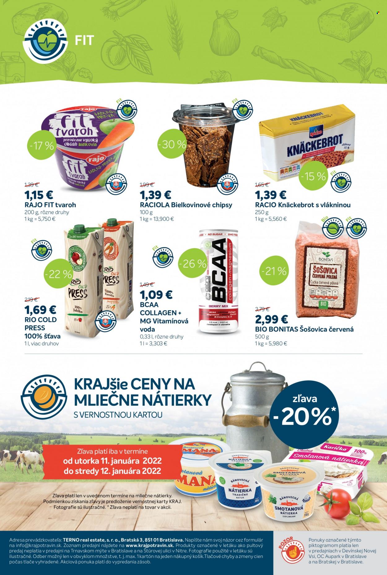 Leták Kraj - 7.1.2022 - 12.1.2022. Strana 8