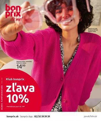 Leták Bonprix - 4.1.2022 - 3.7.2022.