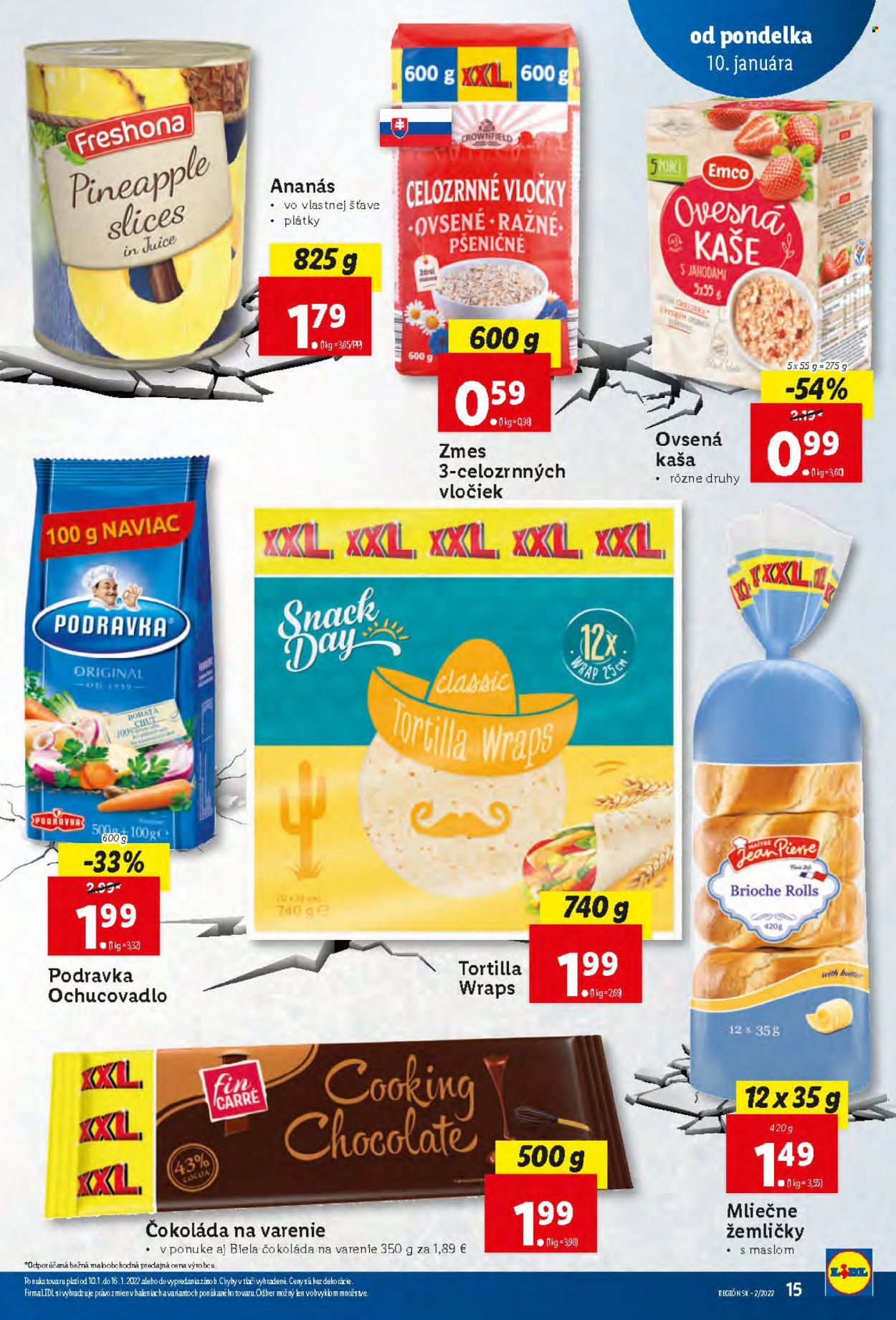 Leták Lidl - 10.1.2022 - 16.1.2022. Strana 15