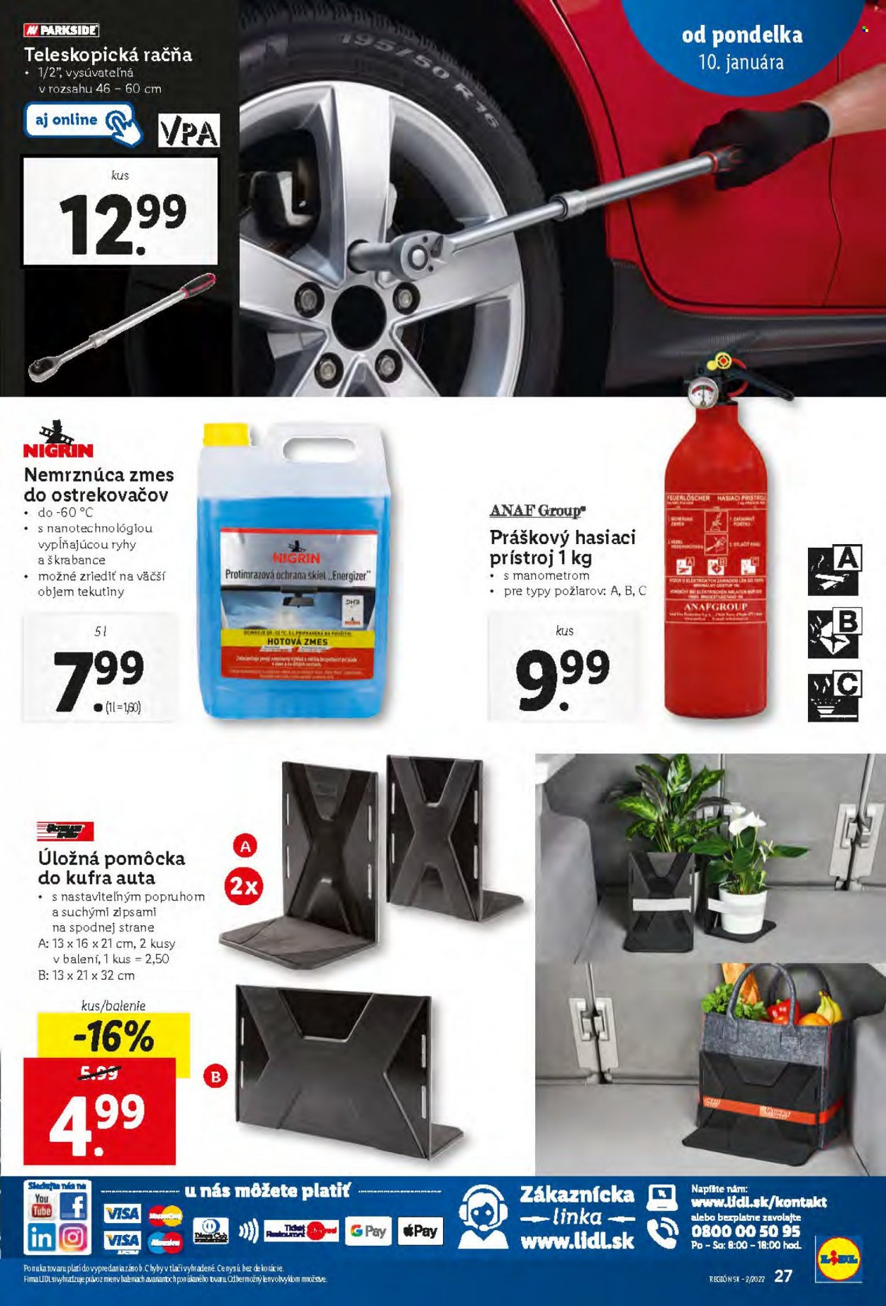 Leták Lidl - 10.1.2022 - 16.1.2022. Strana 27
