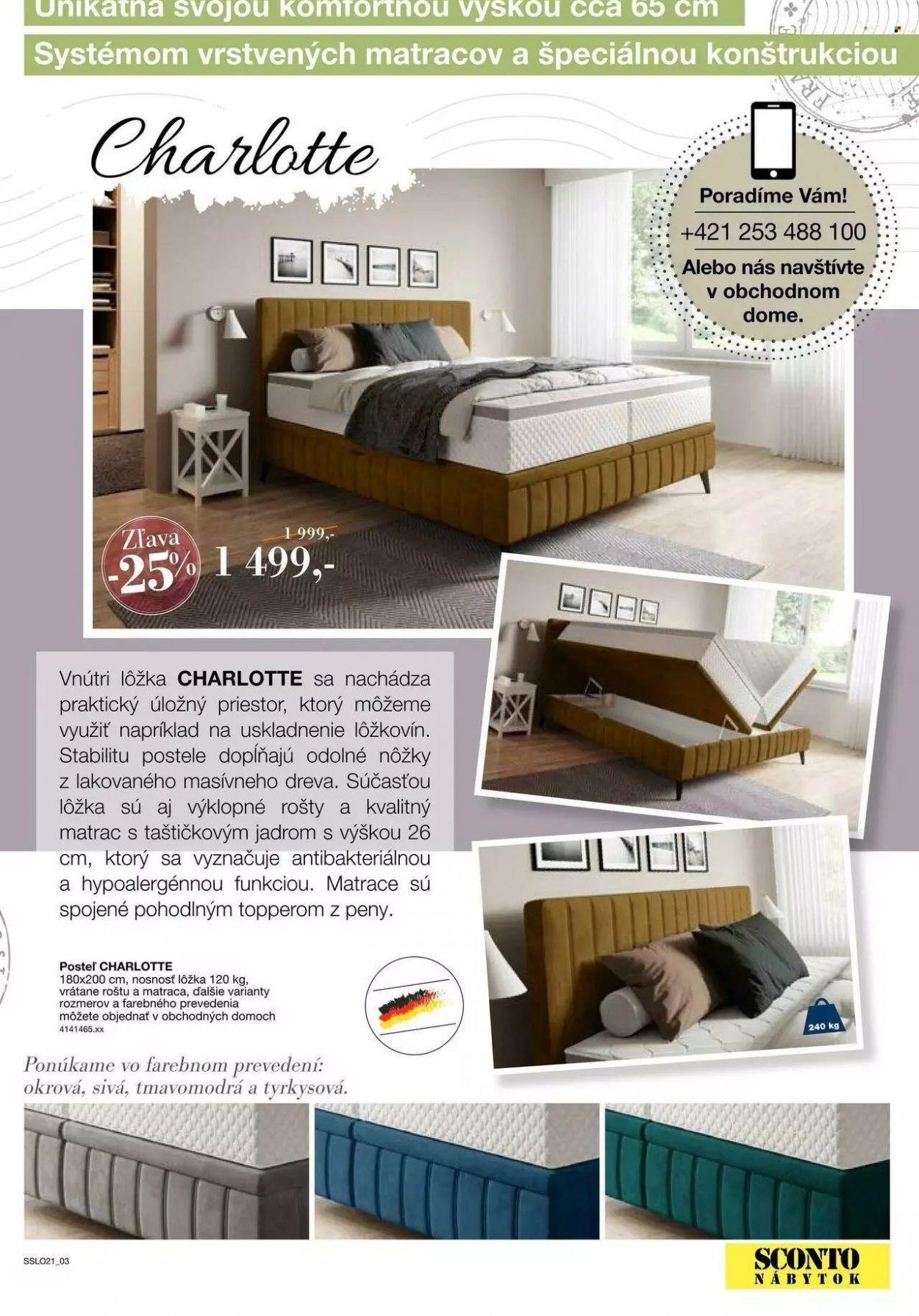 Leták Sconto nábytok. Strana 3